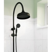 Premium Matte Black Multifunction Shower Set
